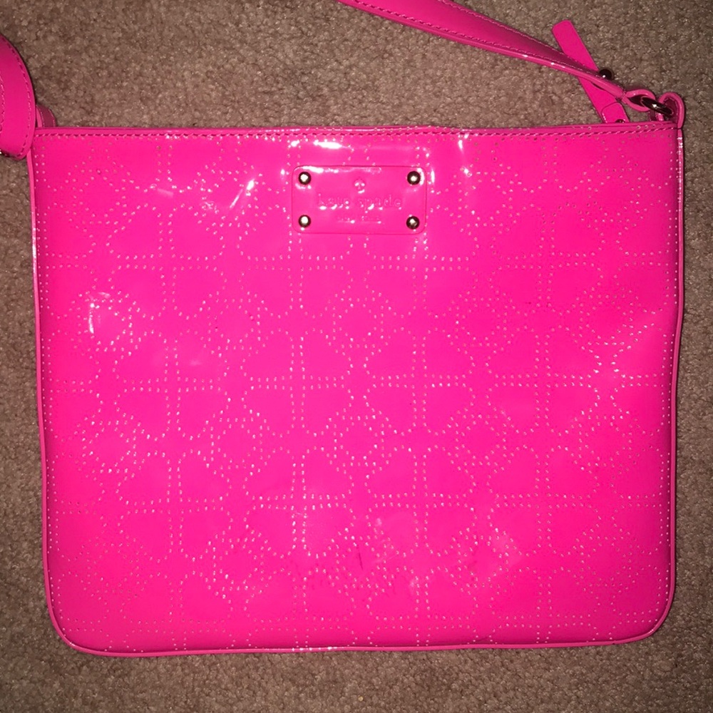 NEON PINK Kate Spade Purse
